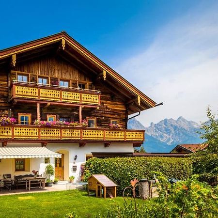 Ferienwohnung Kracherbauer Saalfelden Bagian luar foto