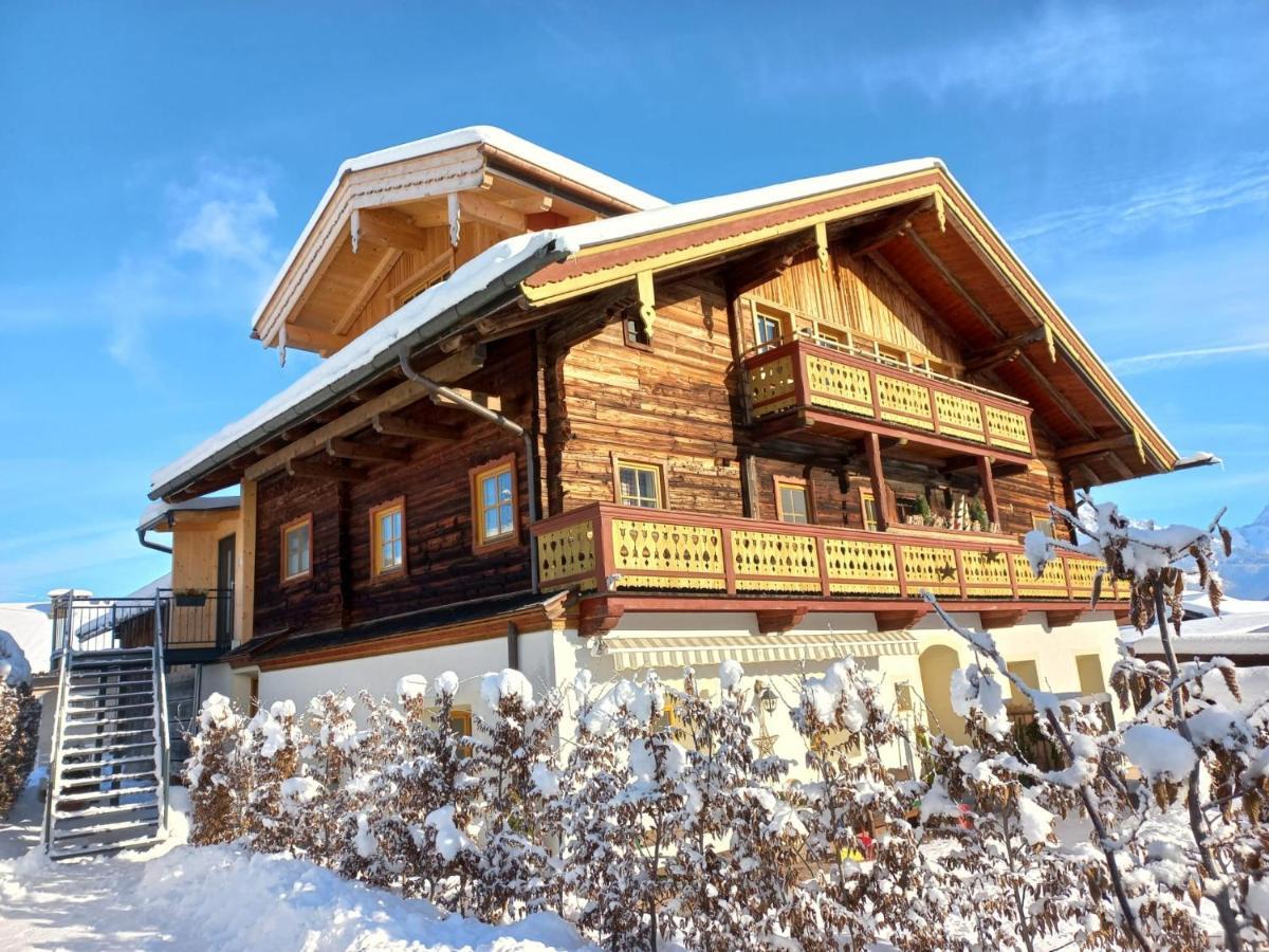 Ferienwohnung Kracherbauer Saalfelden Bagian luar foto