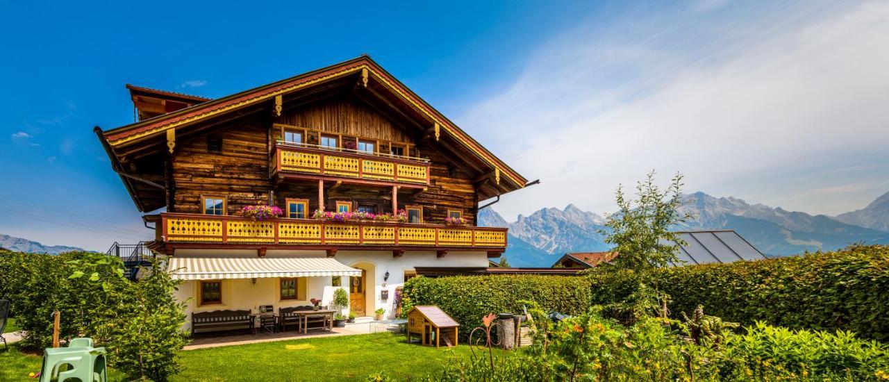 Ferienwohnung Kracherbauer Saalfelden Bagian luar foto